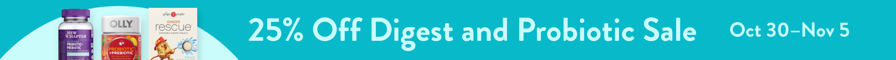 25% Digest & Probiotic Sale