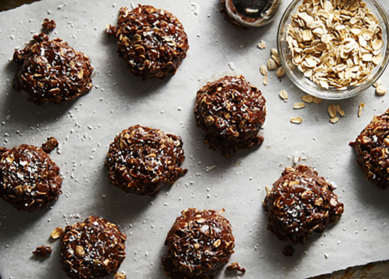 Coco-Cocoa No-Bake Cookies