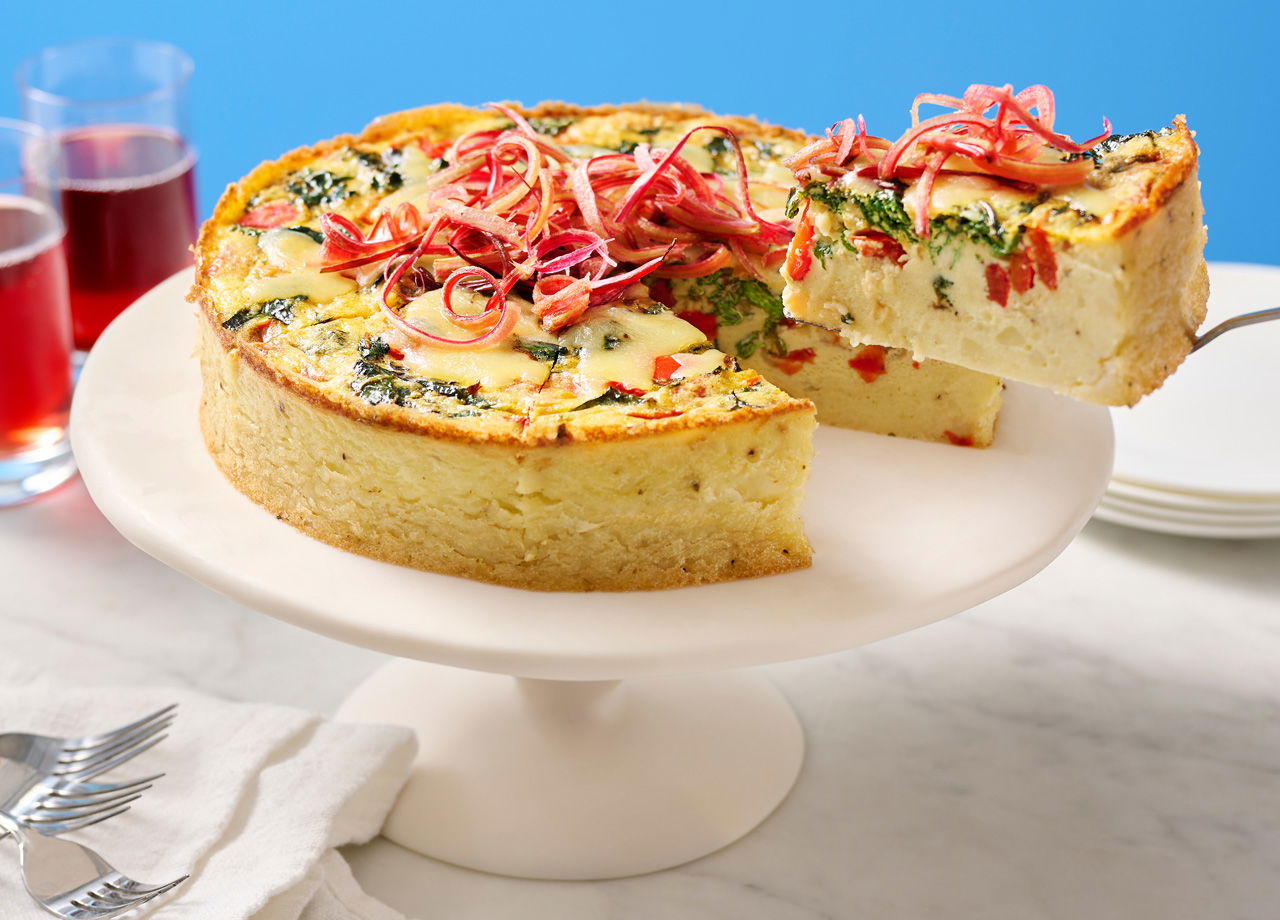 Make-Ahead Vegetable Quiche