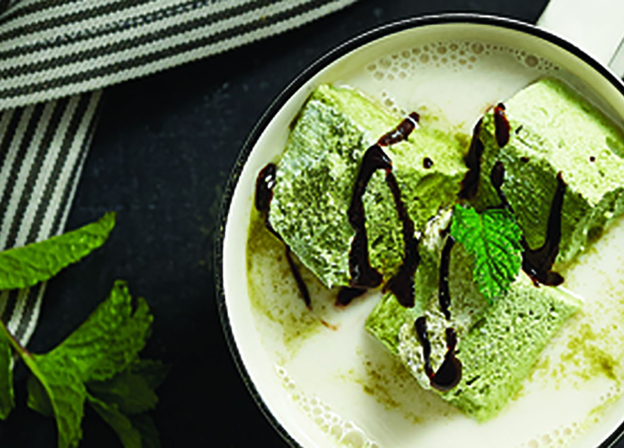 Matcha Mint Marshmallows