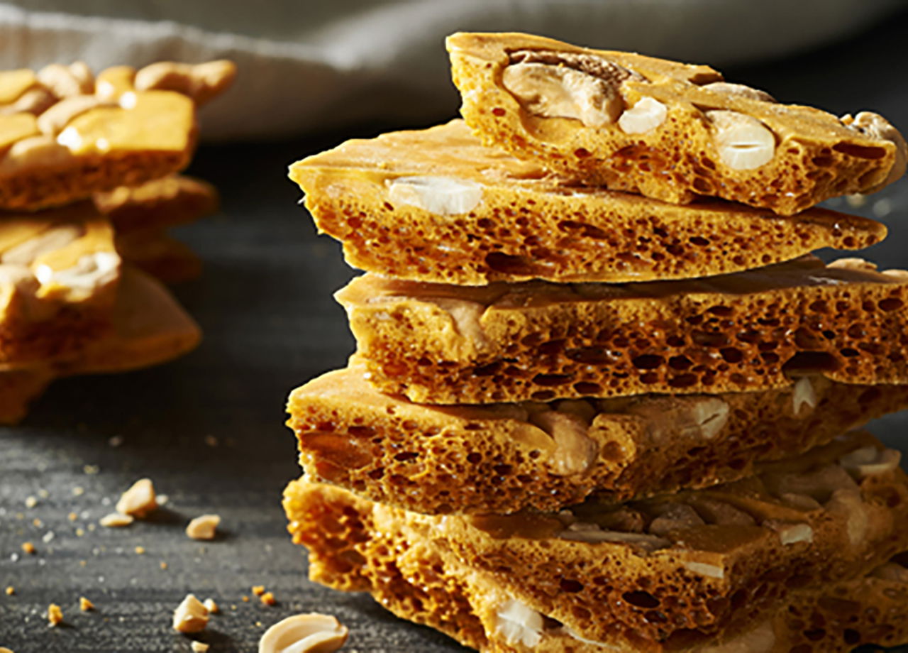 Nutty Honeycomb Brittle