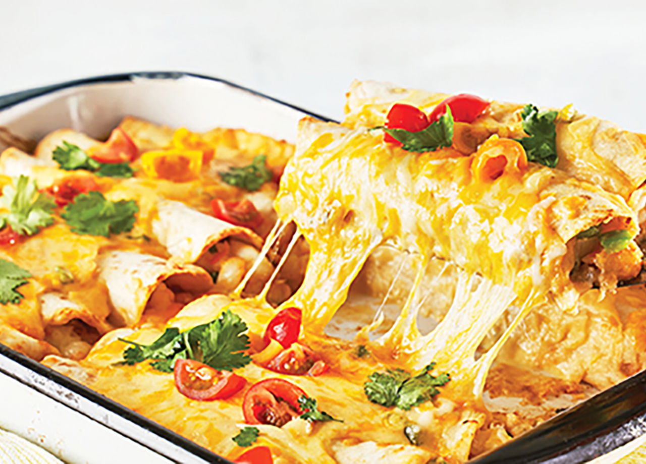 Seafood Enchiladas