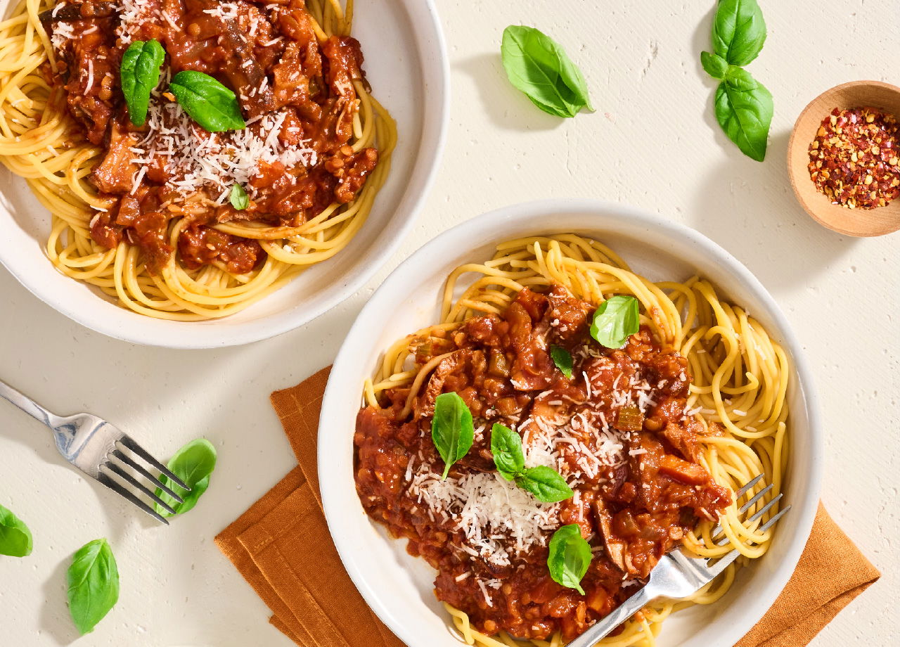 Red Lentil Bolognese