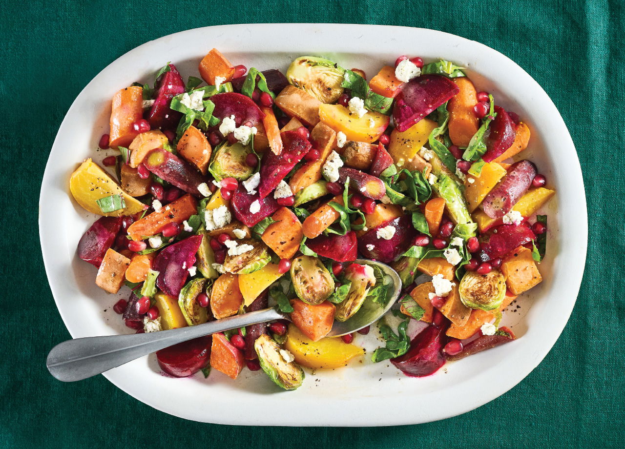 Warm Harvest Vegetable Salad