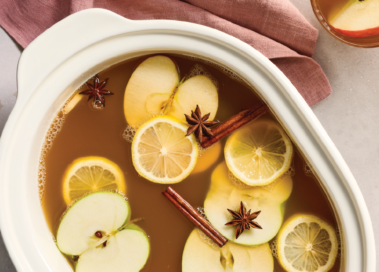 Slow Cooker Ginger-Apple Cider