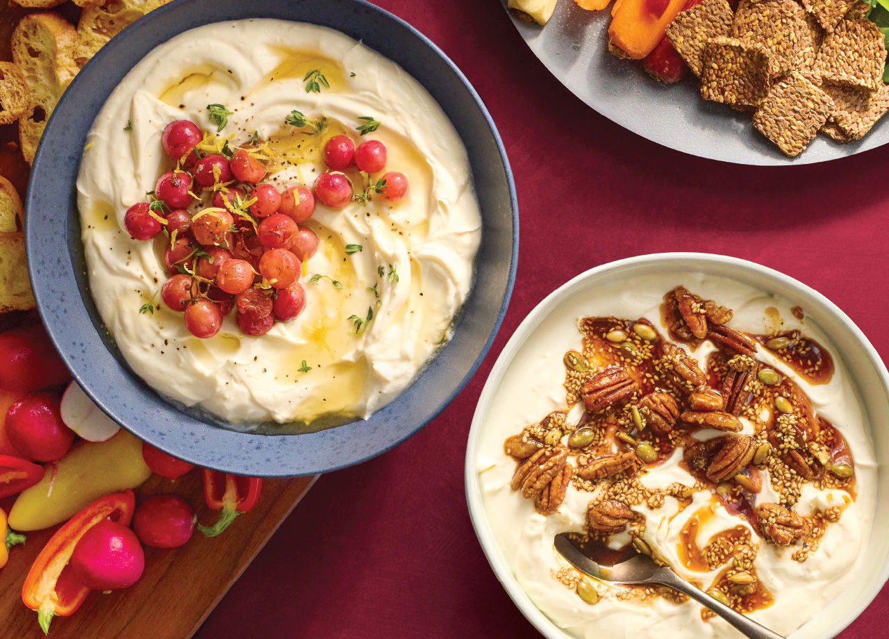 Sweet & Savory Whipped Ricotta