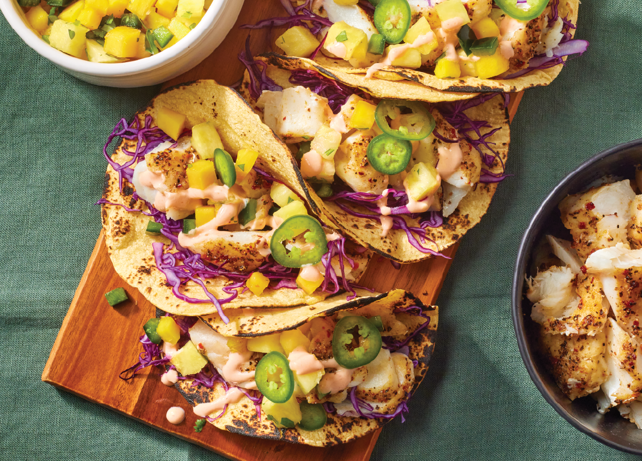 Tropical Fish Tacos